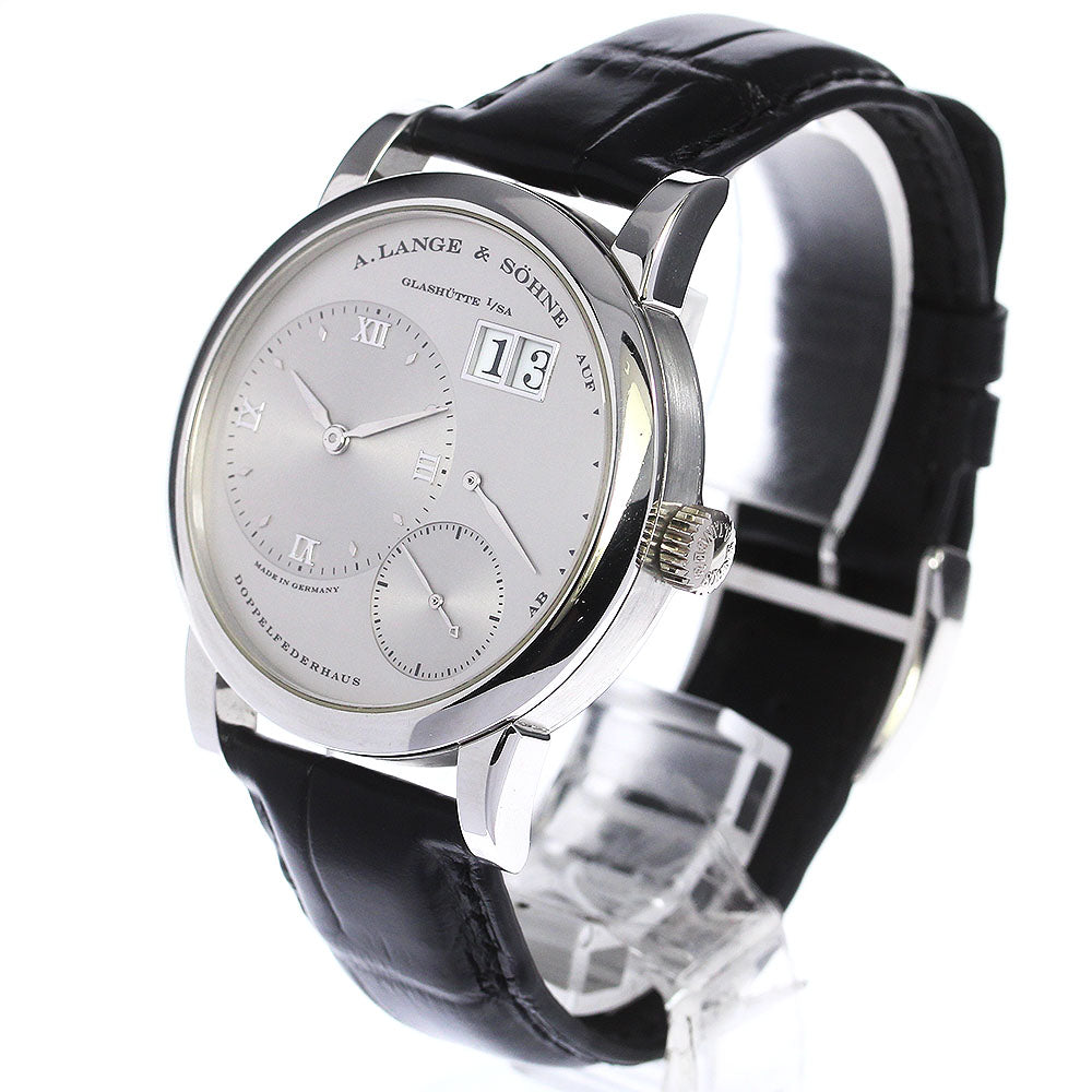 A.LANGE＆SOHNE Lange 1 101.025 PT950 Small Second Silver Dial Hand Winding Men's Watch_764910