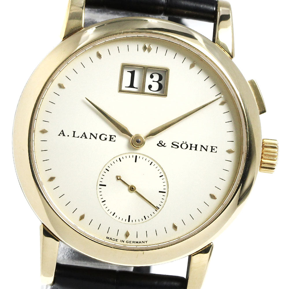 A.LANGE＆SOHNE Saxonia 105.021 K18YG Date Small Second beige Dial Hand Winding Men's Watch_764921