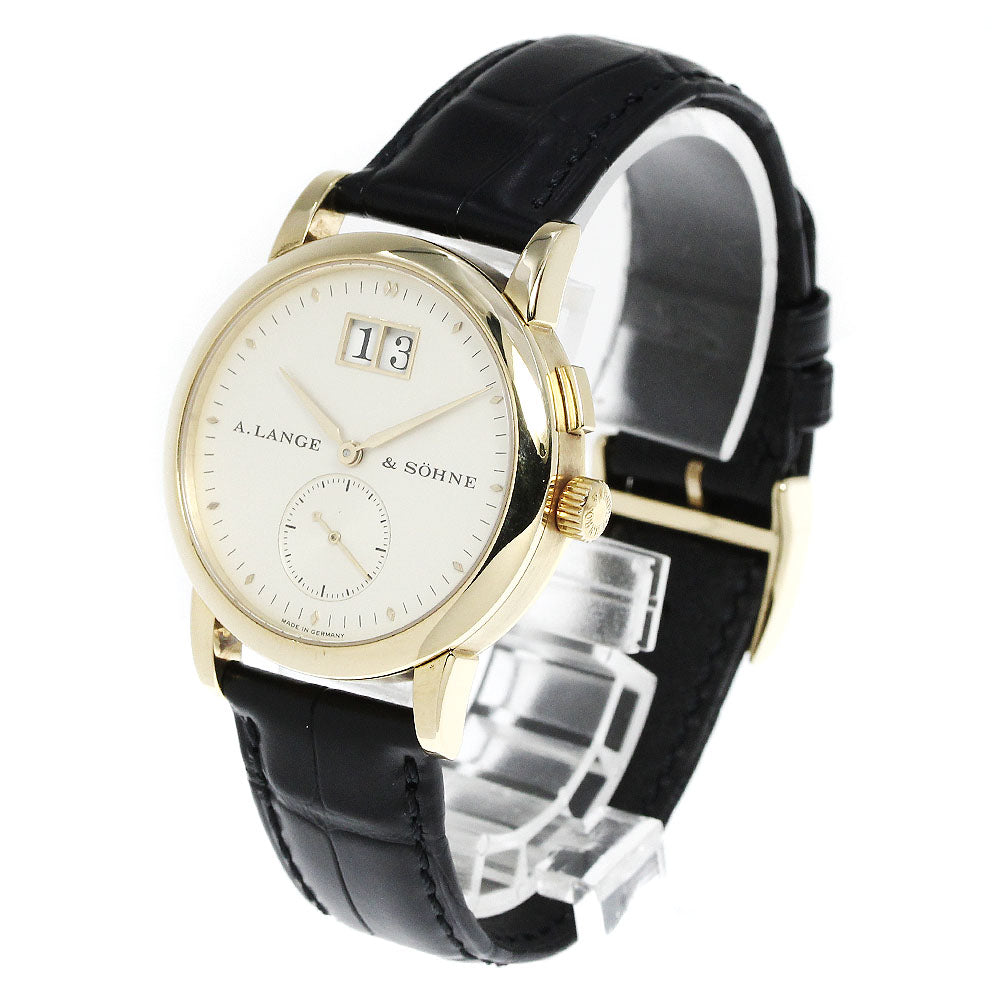 A.LANGE＆SOHNE Saxonia 105.021 K18YG Date Small Second beige Dial Hand Winding Men's Watch_764921