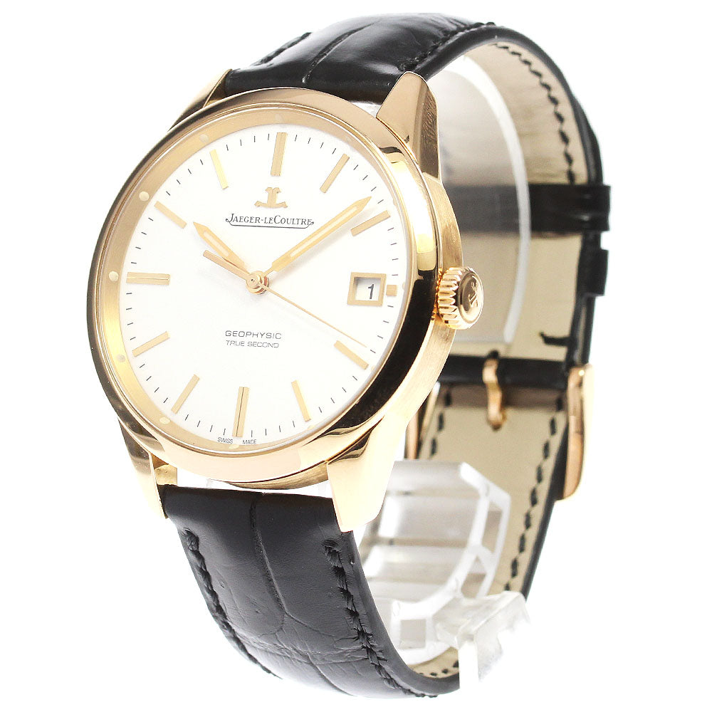 JAEGER-LECOULTRE Geophysical True Seconds Q8012520 Date Silver Dial Automatic Men's Watch_764941