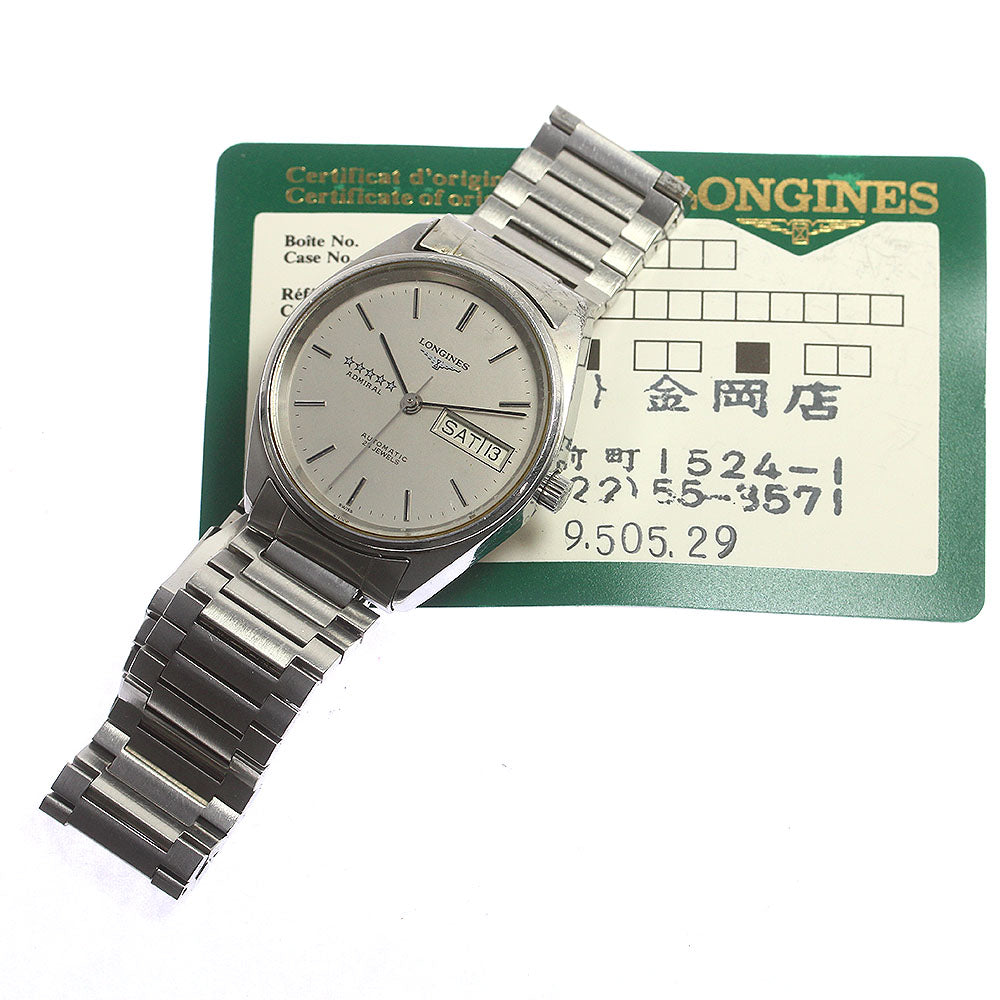 LONGINES Admiral 5 Star L7.634.4 Day-Date cal.L636.5 Automatic Men's_765675