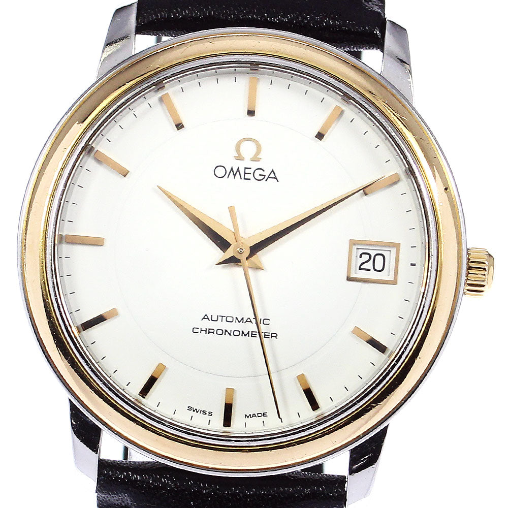 OMEGA Prestige Chronometer white Dial Automatic Men's Watch_765735