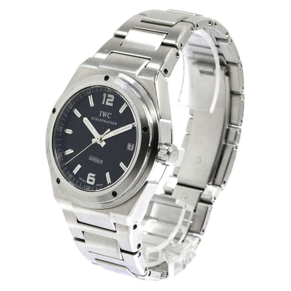 IWC SCHAFFHAUSEN Ingenieur IW322701 Date Black Dial Automatic Men's Watch_765746