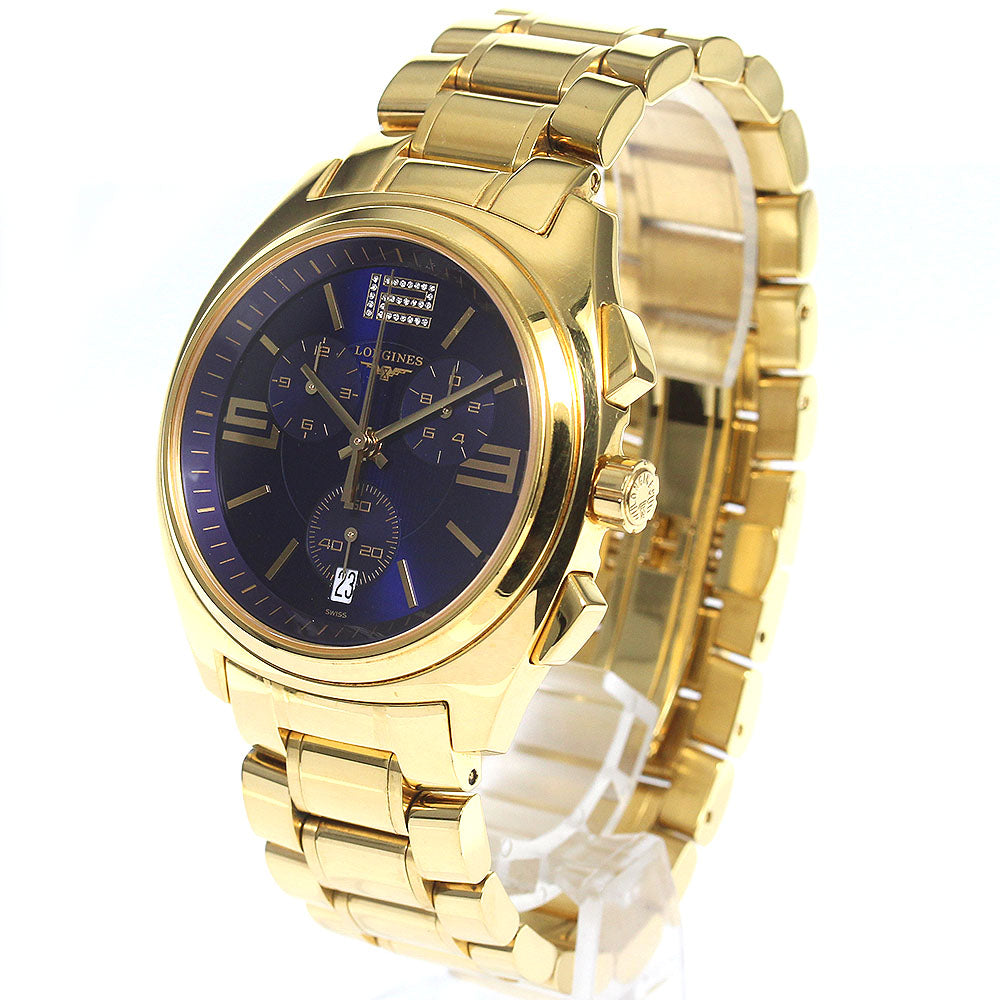 LONGINES Lungomare L3.633.2 Chronograph Blue Dial Quartz Men's Watch_765790