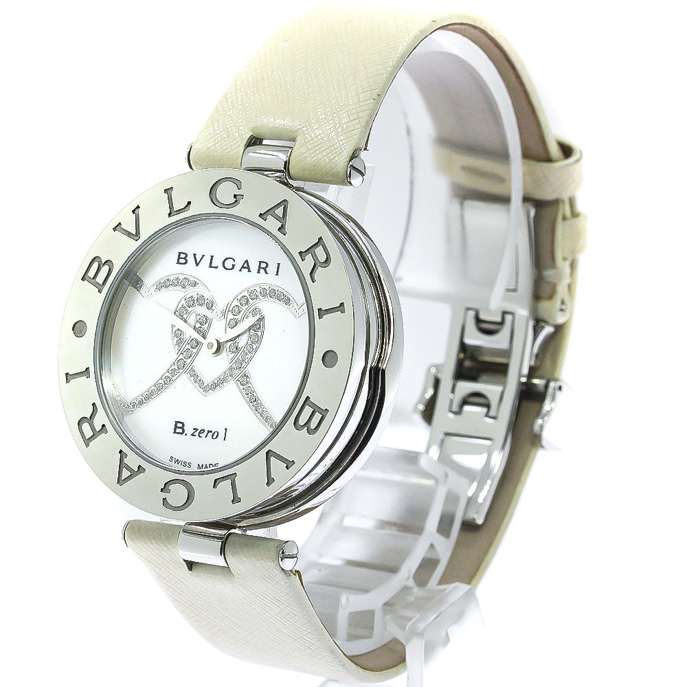 BVLGARI B-ZERO1 BZ35S Diamond heart White shell Dial Quartz Ladies Watch_766648