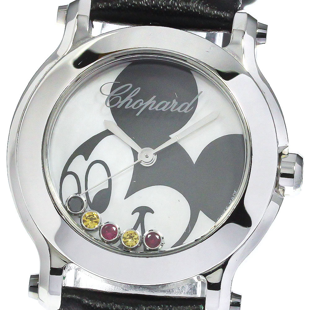 Chopard Happy mickey 8509 5P White shell Dial Quartz Ladies Watch_766968