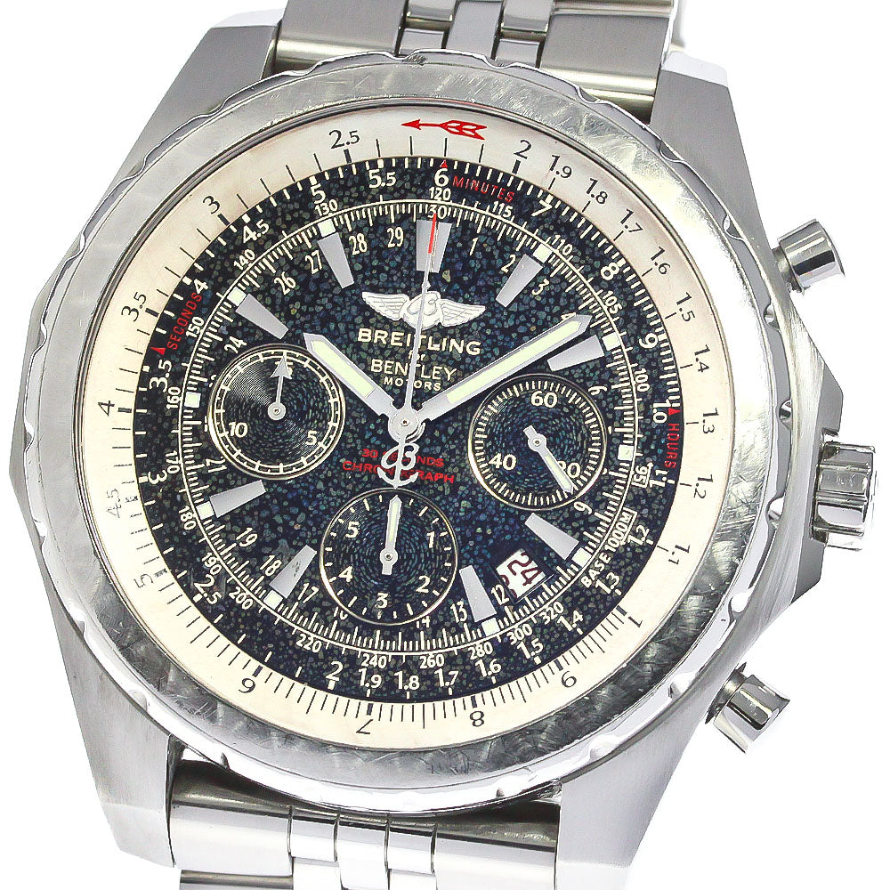 BREITLING Bentley Motors A25363 Chronograph Date black Dial Automatic Men's Watch_766974