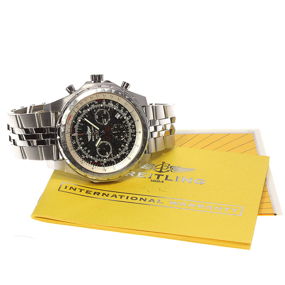 BREITLING Bentley Motors A25363 Chronograph Date black Dial Automatic Men's Watch_766974
