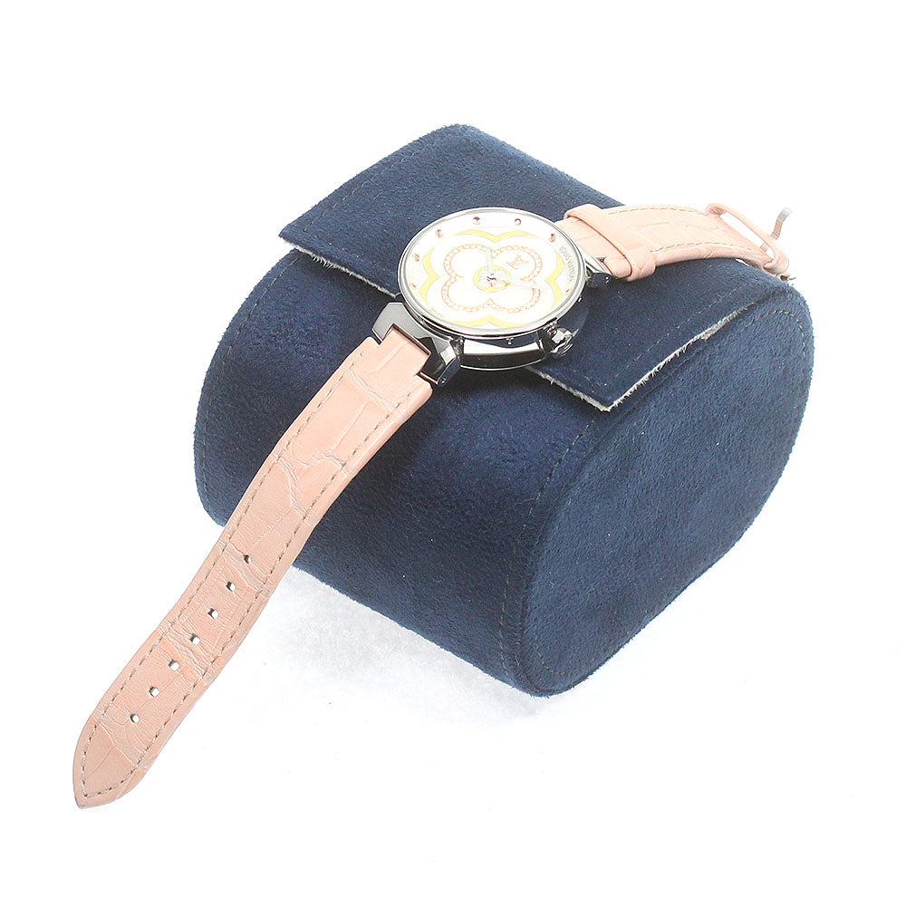 LOUIS VUITTON Tambour Moon Divine QA019 diamond Quartz Ladies Watch_767077
