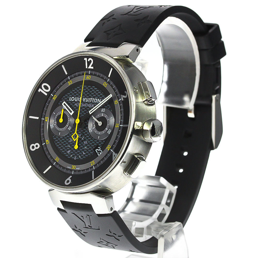 LOUIS VUITTON Tambour Moon Q8D40 Chronograph Date AT Men's Watch_767156