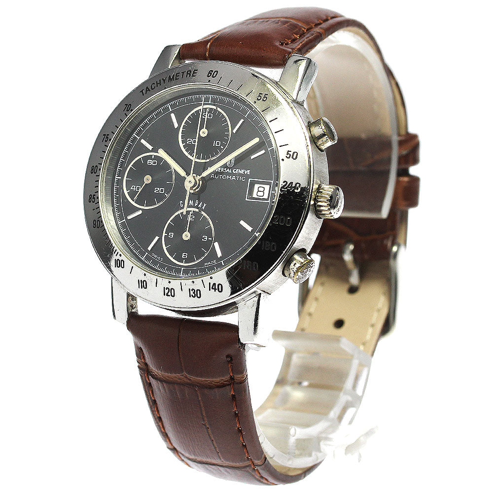 Universal Geneve Compax 898.400 Chronograph Black Dial Automatic Men's_767311