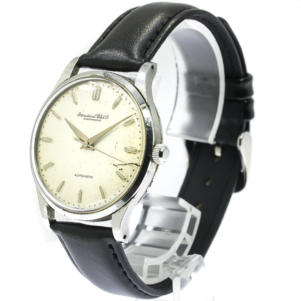 IWC SCHAFFHAUSEN Old Inter Cal.853 Silver Dial Automatic Men's Watch_767783