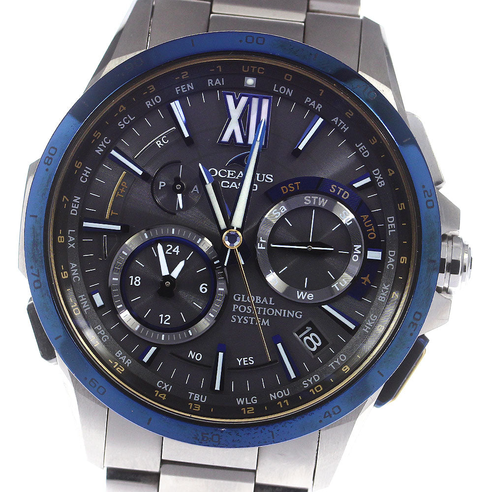 CASIO Oceanus OCW-G1000E-1AJF Limited to 2000 Solar Powered Radio Men's_767895
