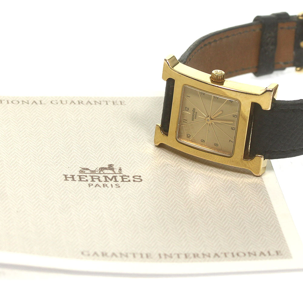 HERMES H watch HH1.201 white Dial Quartz Ladies Watch_767931