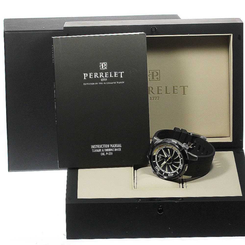 PERRELET Turbine diver A1067/2 black Dial Automatic Men's Watch_767951