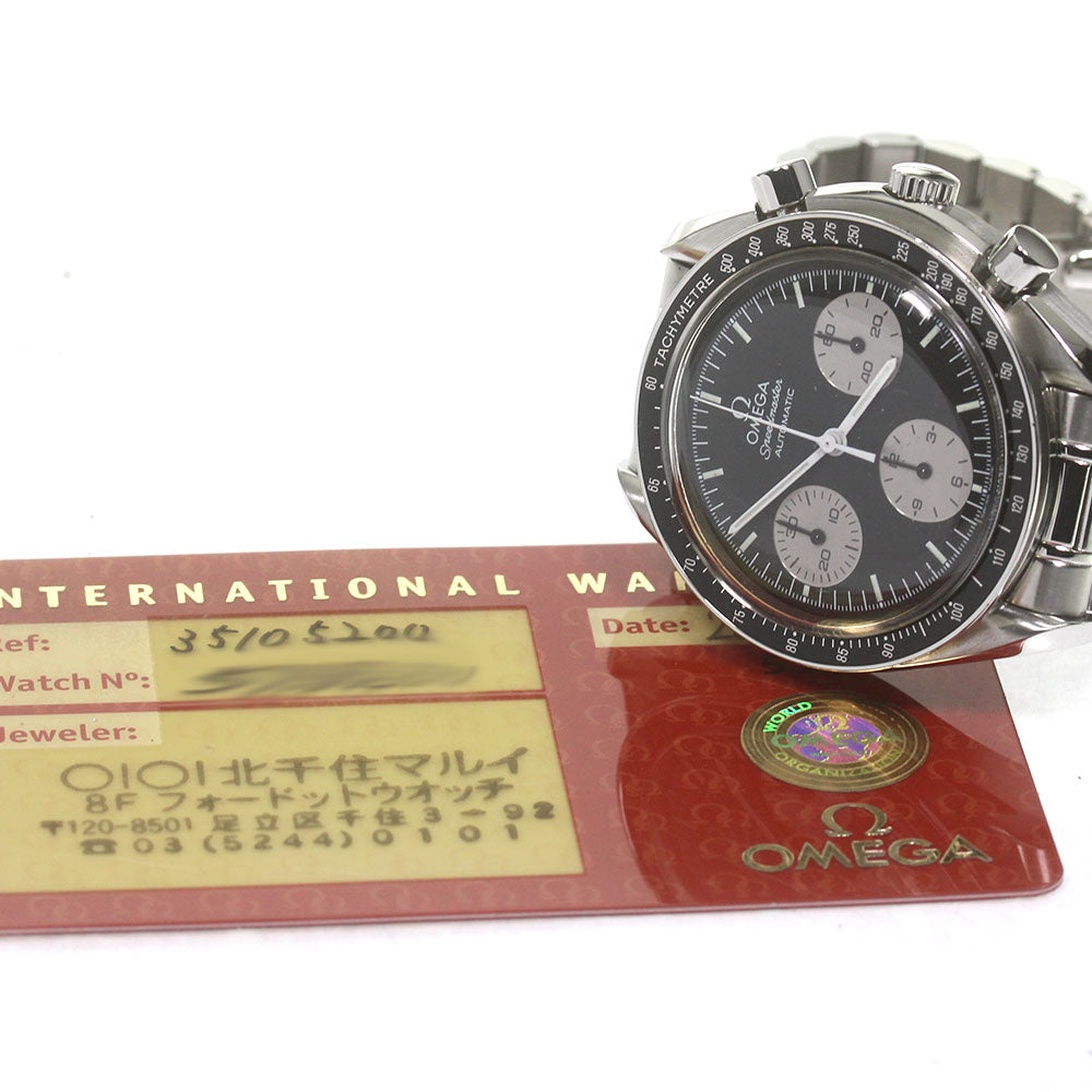 OMEGA Speedmaster 3510.52 Chronograph Black Dial Automatic Men's Watch_767974