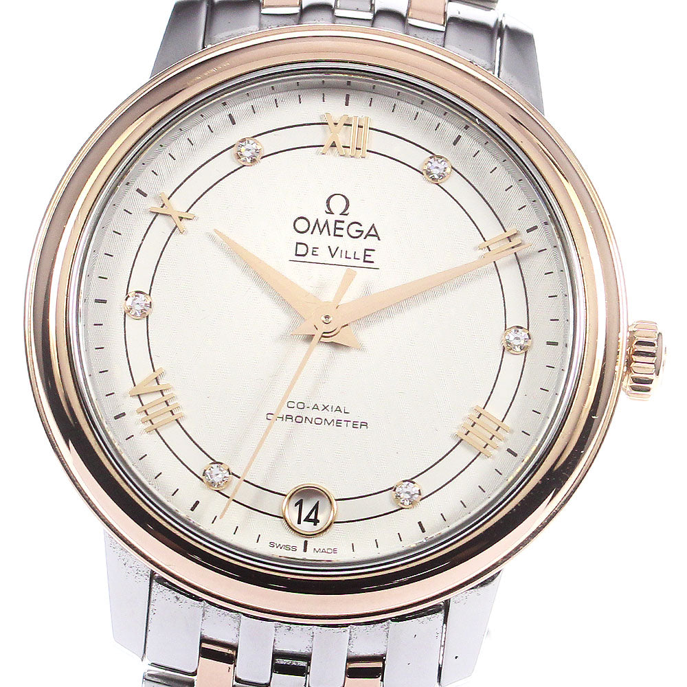 OMEGA De Ville Prestige 424.20.33.20.52.003 6P diamond Automatic Ladies_768511
