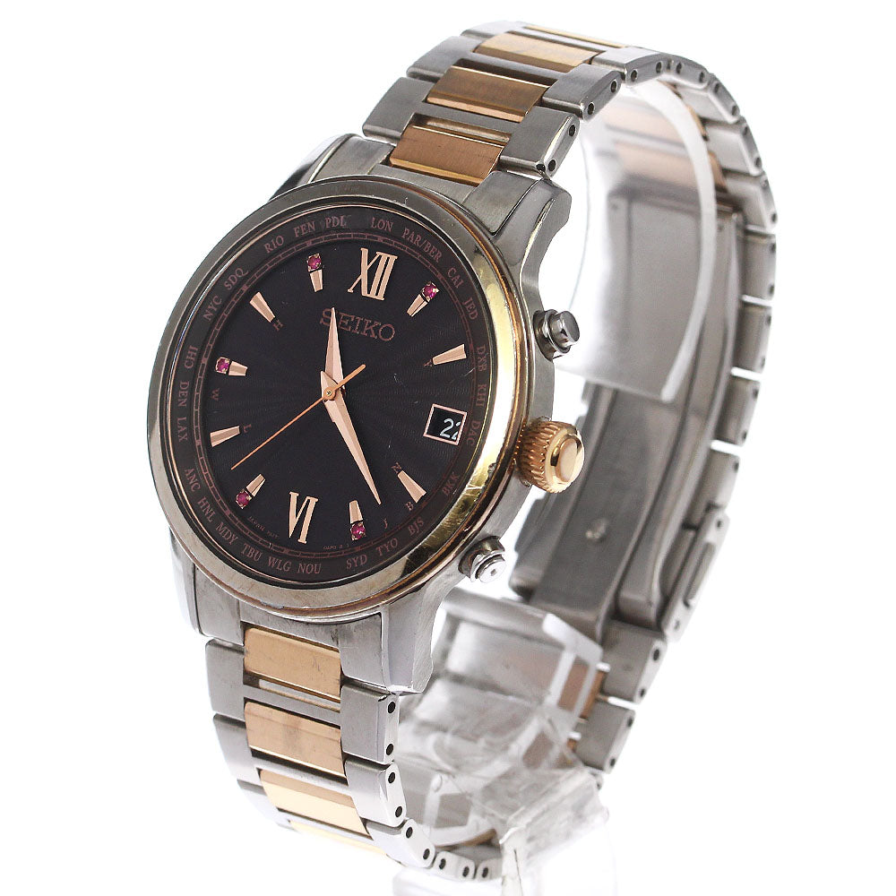 SEIKO Brights limited to 800 bottles SAGZ100 5P Ruby Brown Dial Men's_769593