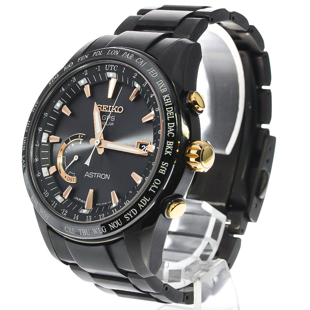 SEIKO Astron SBXB113/8X22-0AG0-2 Date Solar Powered Radio Men's Watch_769639