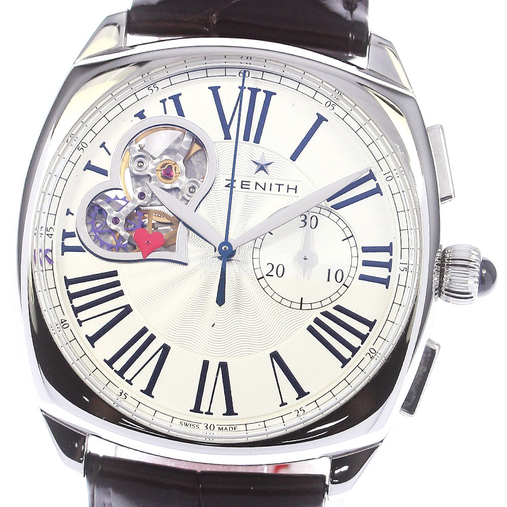 ZENITH Star Open 03.1925.4062 Chronograph Silver Dial Automatic Ladies Watch_769711