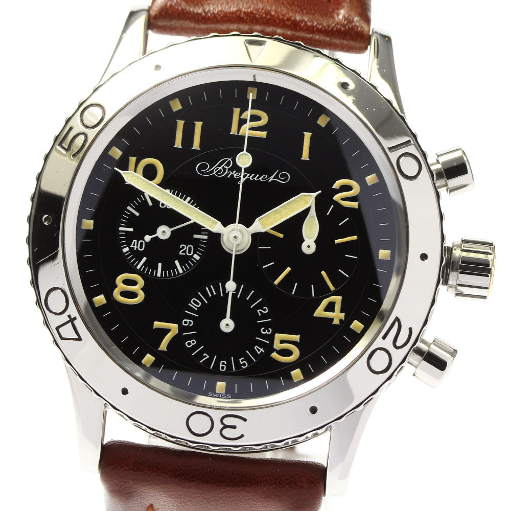 Breguet Aeronaval type XX 3800 Early Parachute Buckle Automatic Men's_769899