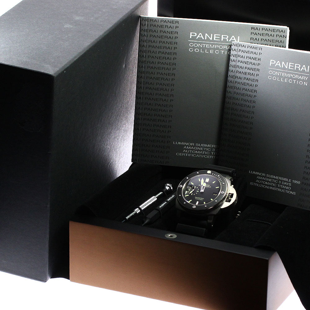 PANERAI Luminor 1950 Submersible Amagnetic Titanio PAM00389 AT Men's_769900