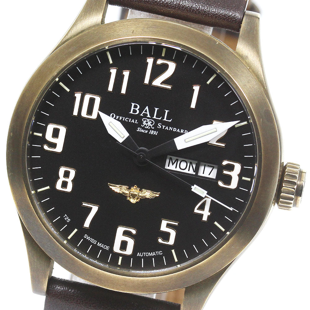 BALL WATCH Engineer Marvelite Bronze Star NM2186C Day date AT Men's Watch_770309