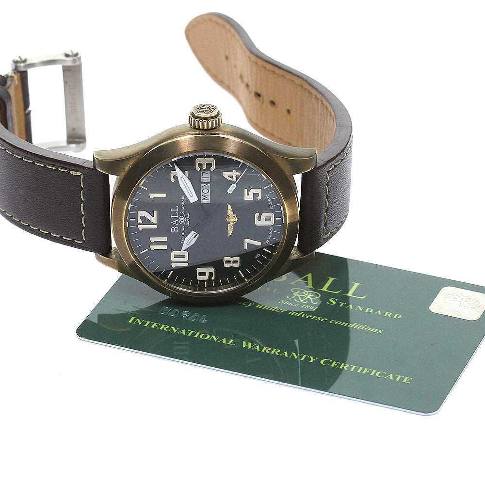 BALL WATCH Engineer Marvelite Bronze Star NM2186C Day date AT Men's Watch_770309