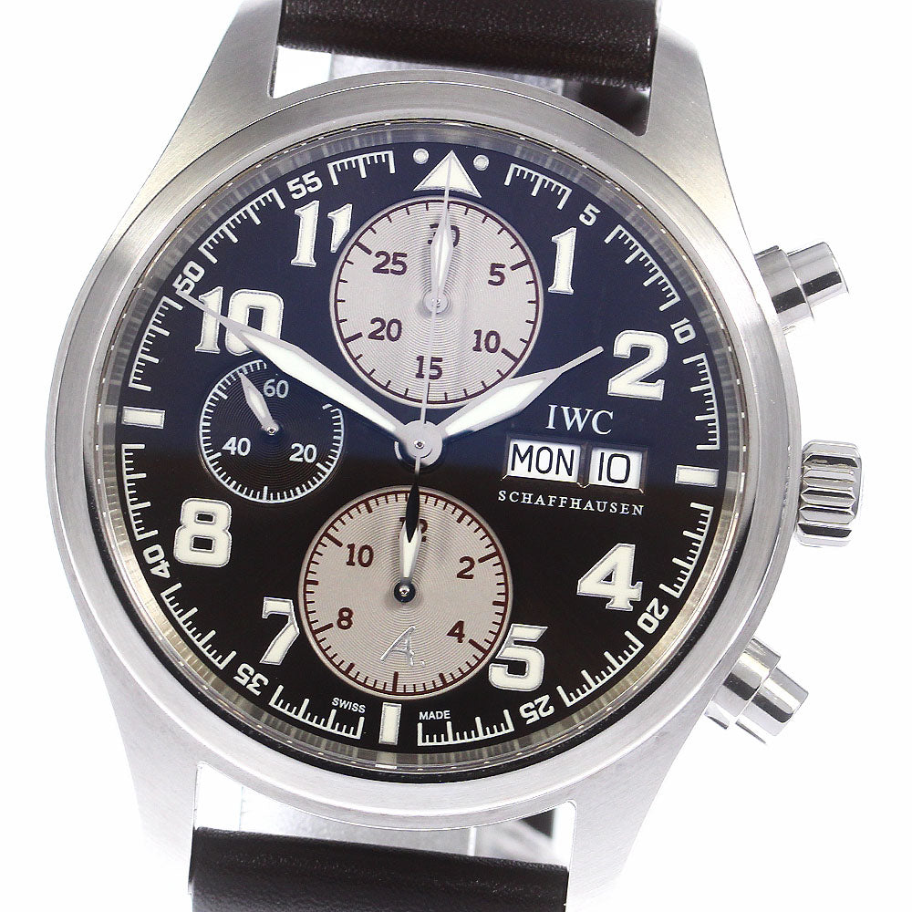 IWC SCHAFFHAUSEN Pilot's Watch Chrono Antoine IW371709 Automatic Men's_770645