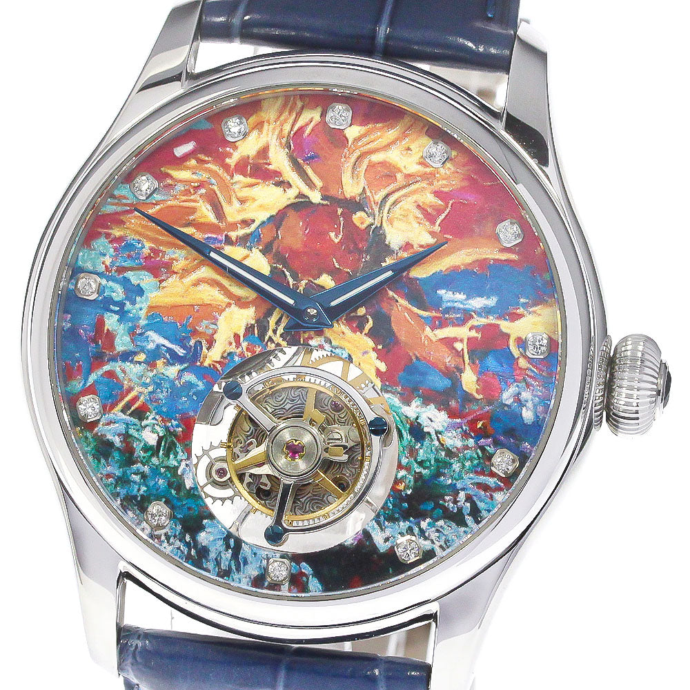 Toshyu　Fukami Sunrise of the Pacific Ocean Limited to 200 pieces Tourbillon multicolor Dial Hand Winding Men's Watch_770818