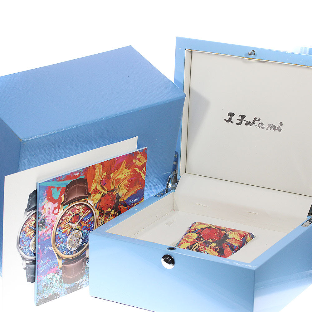 Toshyu　Fukami Sunrise of the Pacific Ocean Limited to 200 pieces Tourbillon multicolor Dial Hand Winding Men's Watch_770818