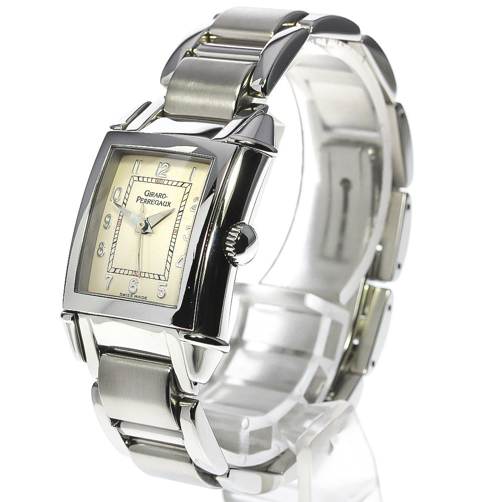 GIRARD-PERREGAUX Vintage 1945 2591 beige Dial Quartz Ladies Watch_770845