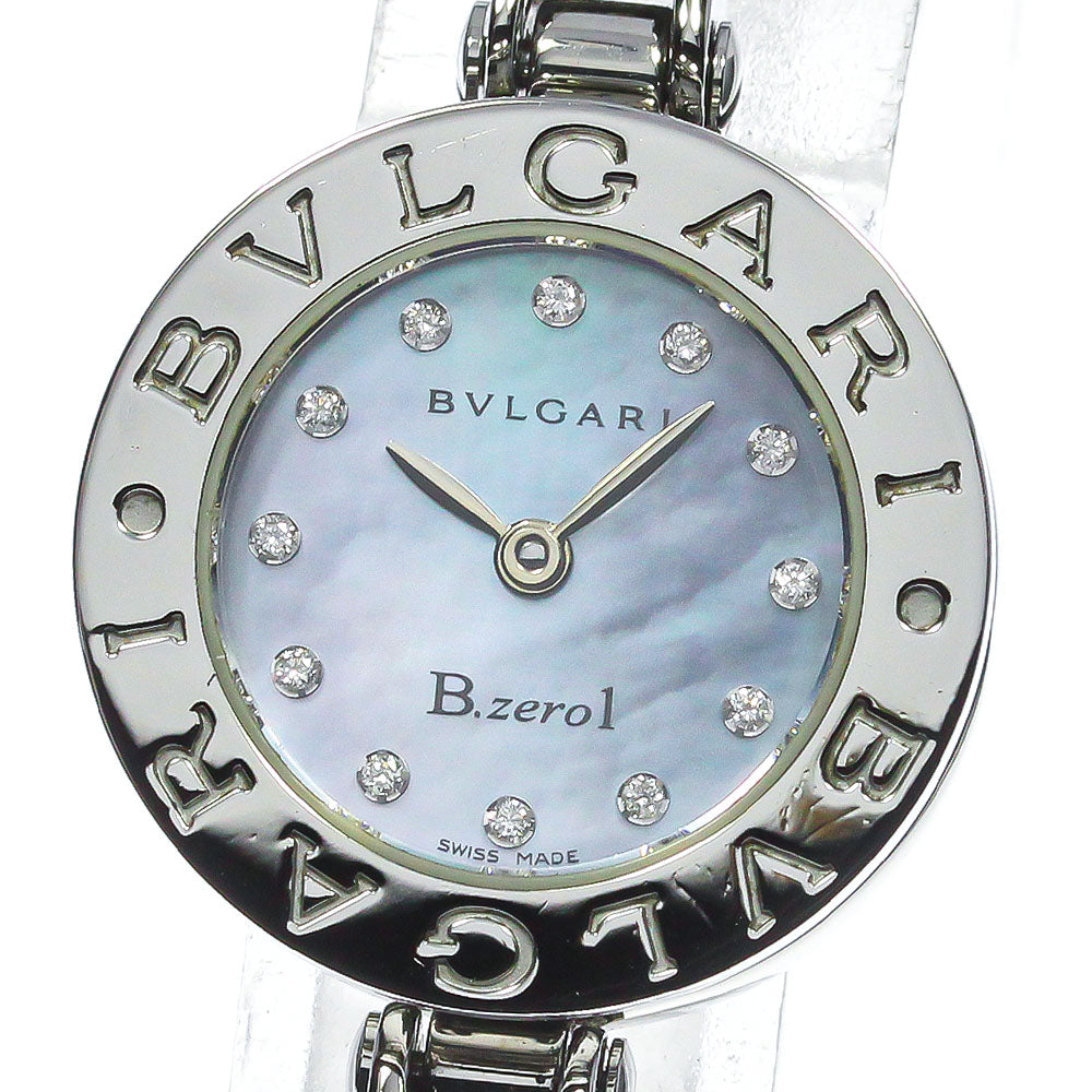 BVLGARI B-zero1 BZ22S 12P Diamond S Blue shell Dial Quartz Ladies Watch_770848