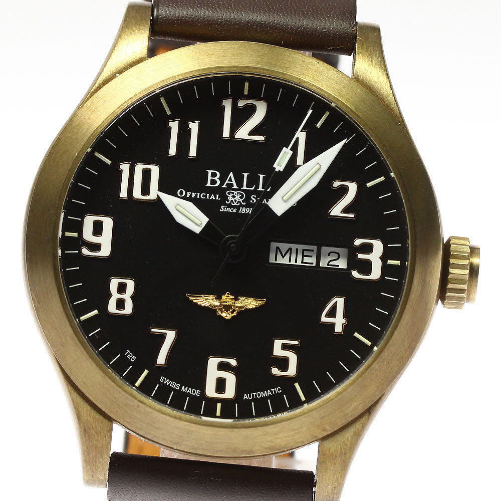 BALL WATCH Engineer Marvelite Bronze Star NM2186C Day date AT Men's_770997