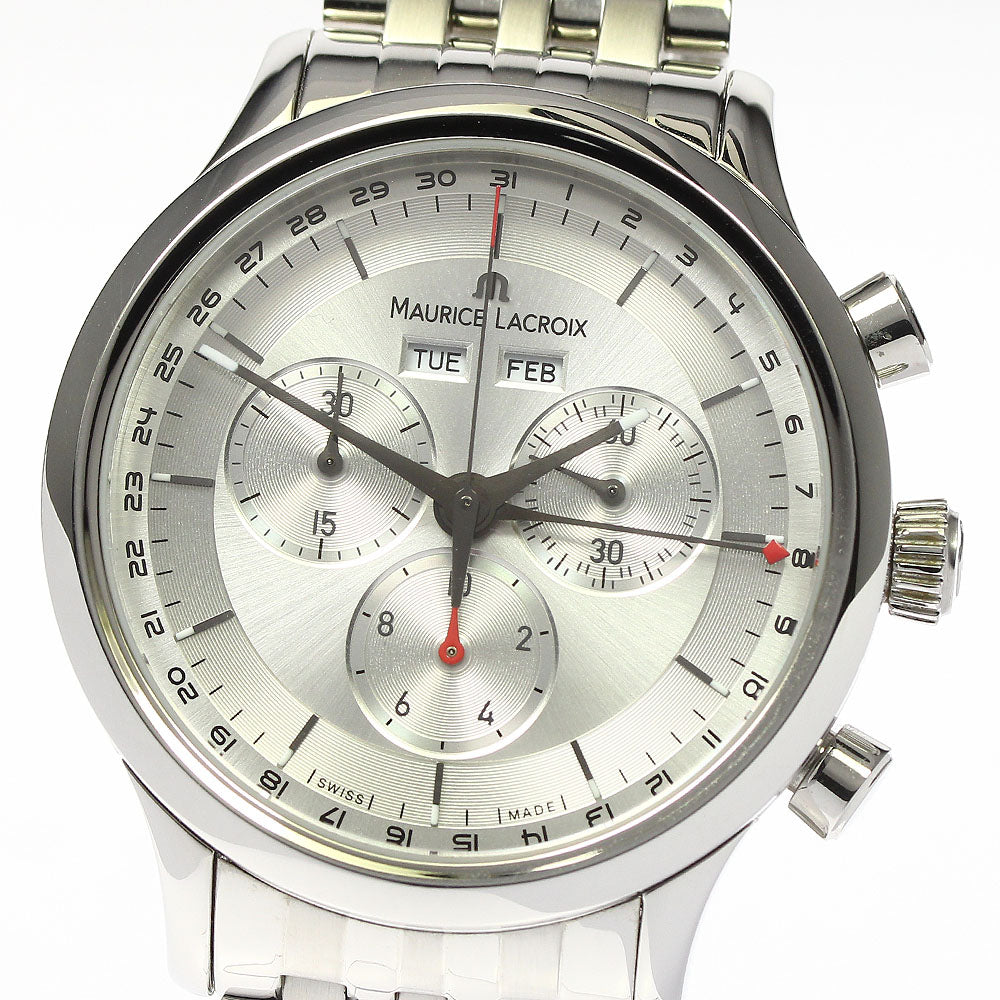 MAURICE LACROIX Les Classics LC1228-SS002-131 Chronograph QZ Men's Watch_771060