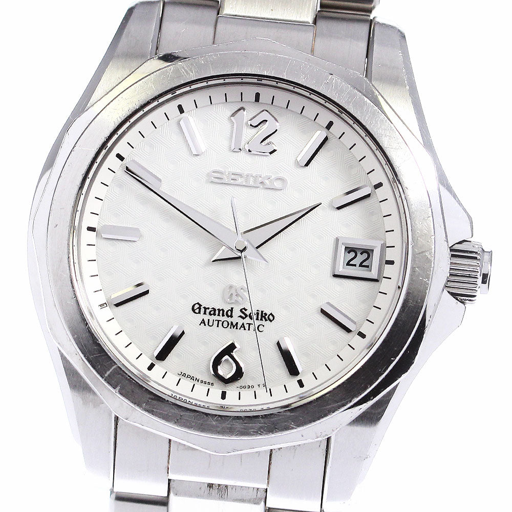 SEIKO Grand Seiko SBGR017/9S55-0050 Date Silver Dial Automatic Men's_771242