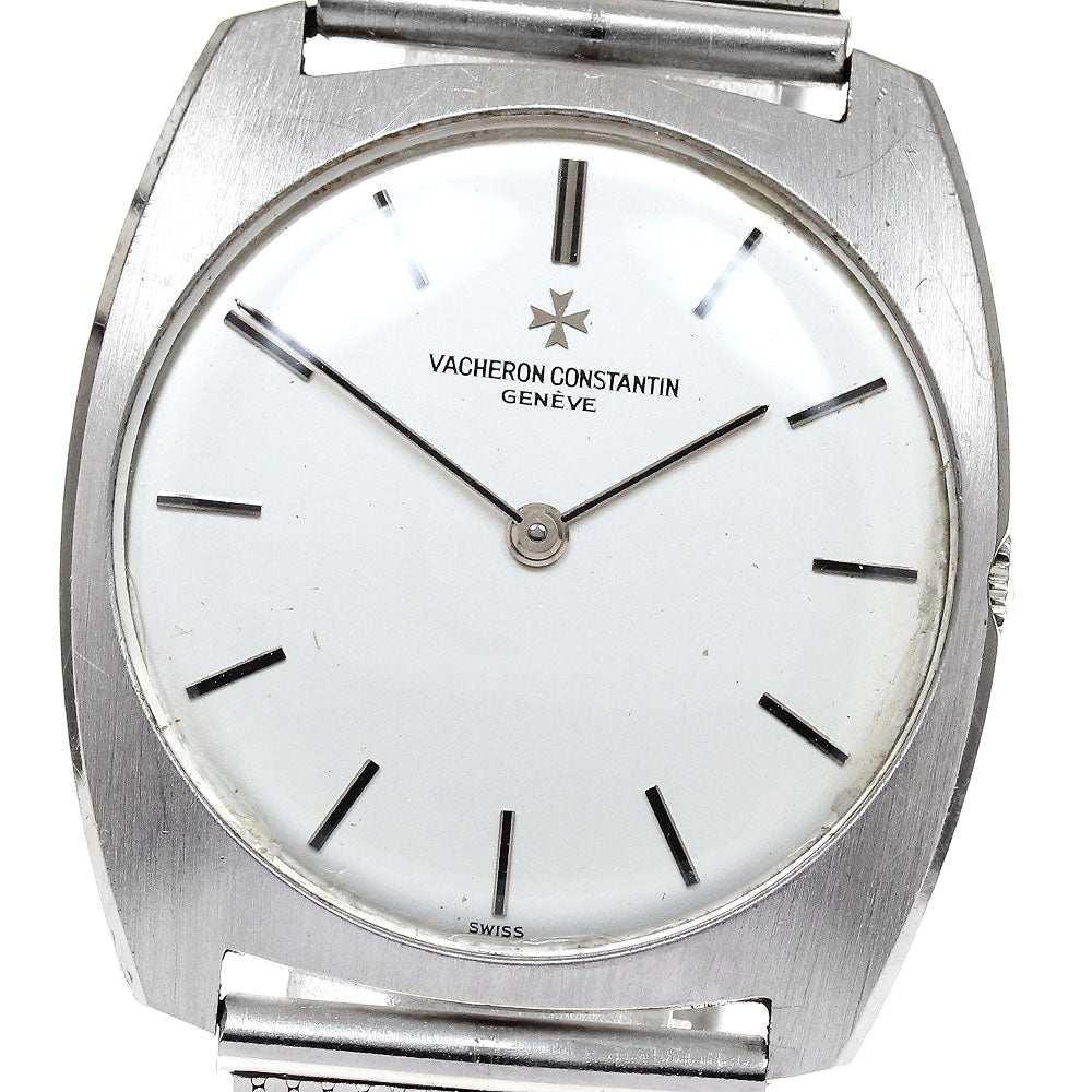 VACHERON CONSTANTIN K18WG cal.K1014 Silver Dial Hand Winding Men's Watch_771285
