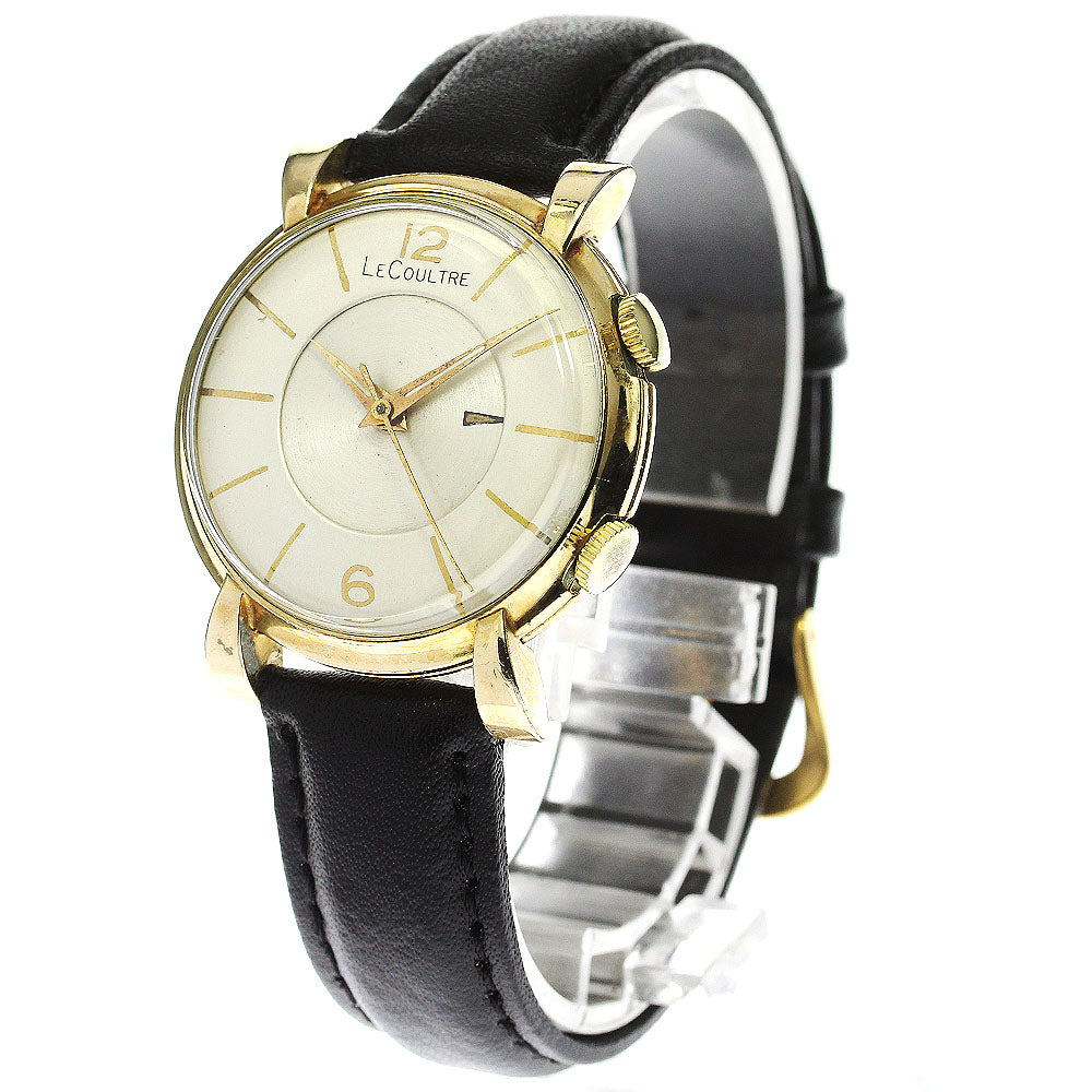 JAEGER-LECOULTRE Memo Box cal.K814 Silver Dial Hand Winding Men's Watch_771393