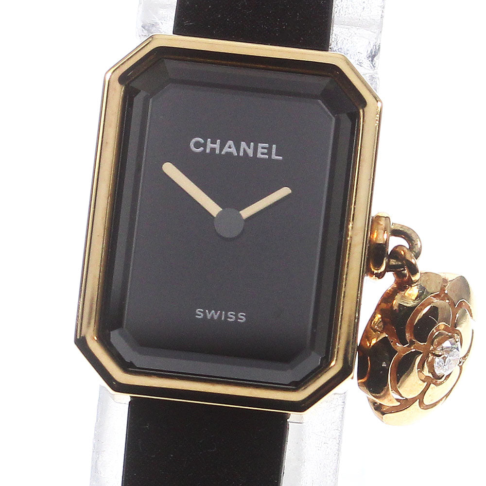 CHANEL Premiere Camellia Collection H6361 Black Dial Quartz Ladies Watch_772457