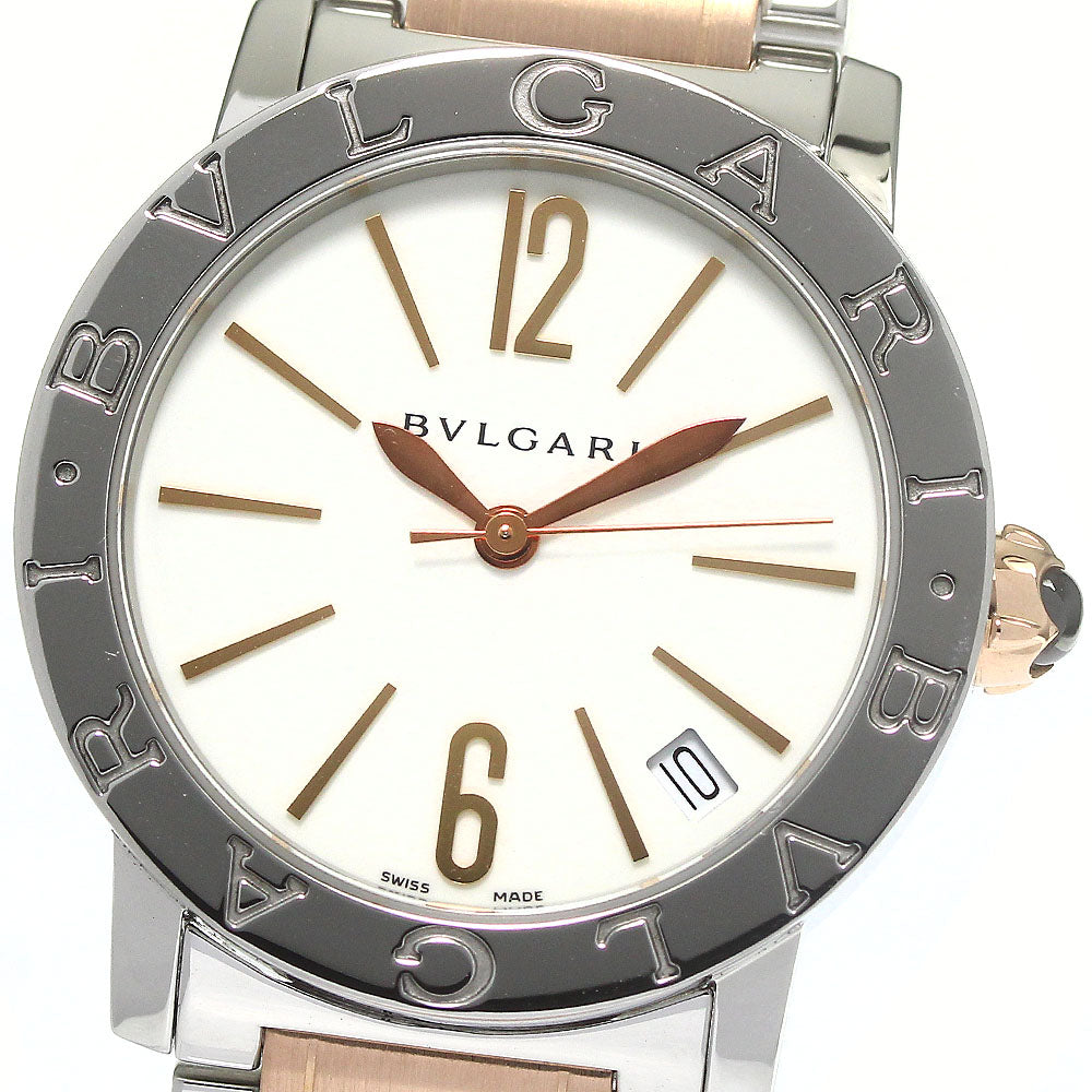 BVLGARI BVLGARIBVLGARI BBL33S PG2 tone White dial Automatic Boy's Watch_772596