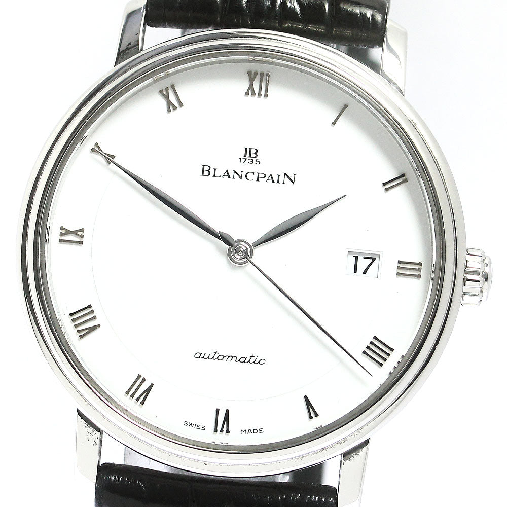 Blancpain Villeret Ultra Slim Ref.6223-1127-55A Date white Dial Automatic Men's Watch_772634
