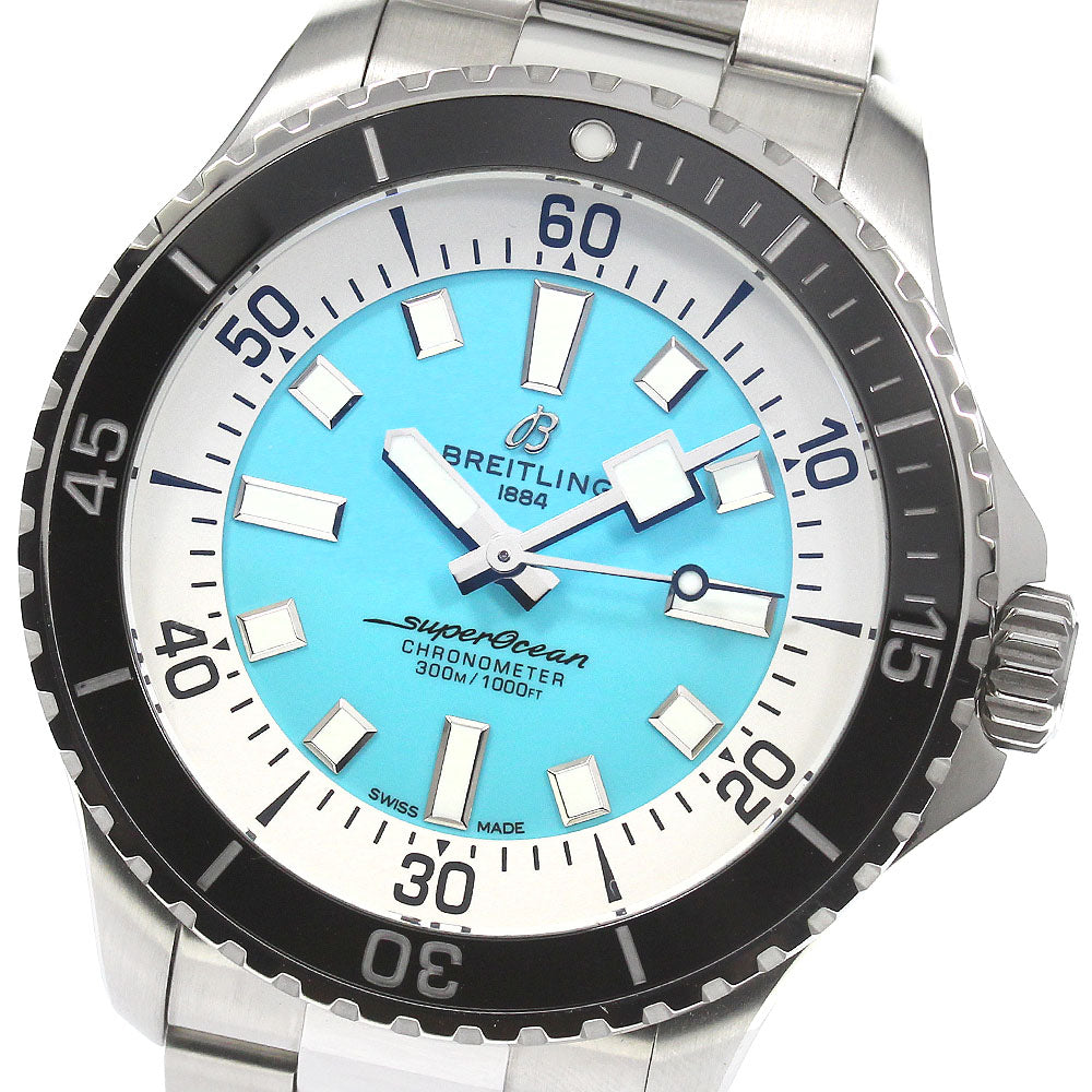 BREITLING Super Ocean Automatic 44 A17376 blue Dial Automatic Men's Watch_772813