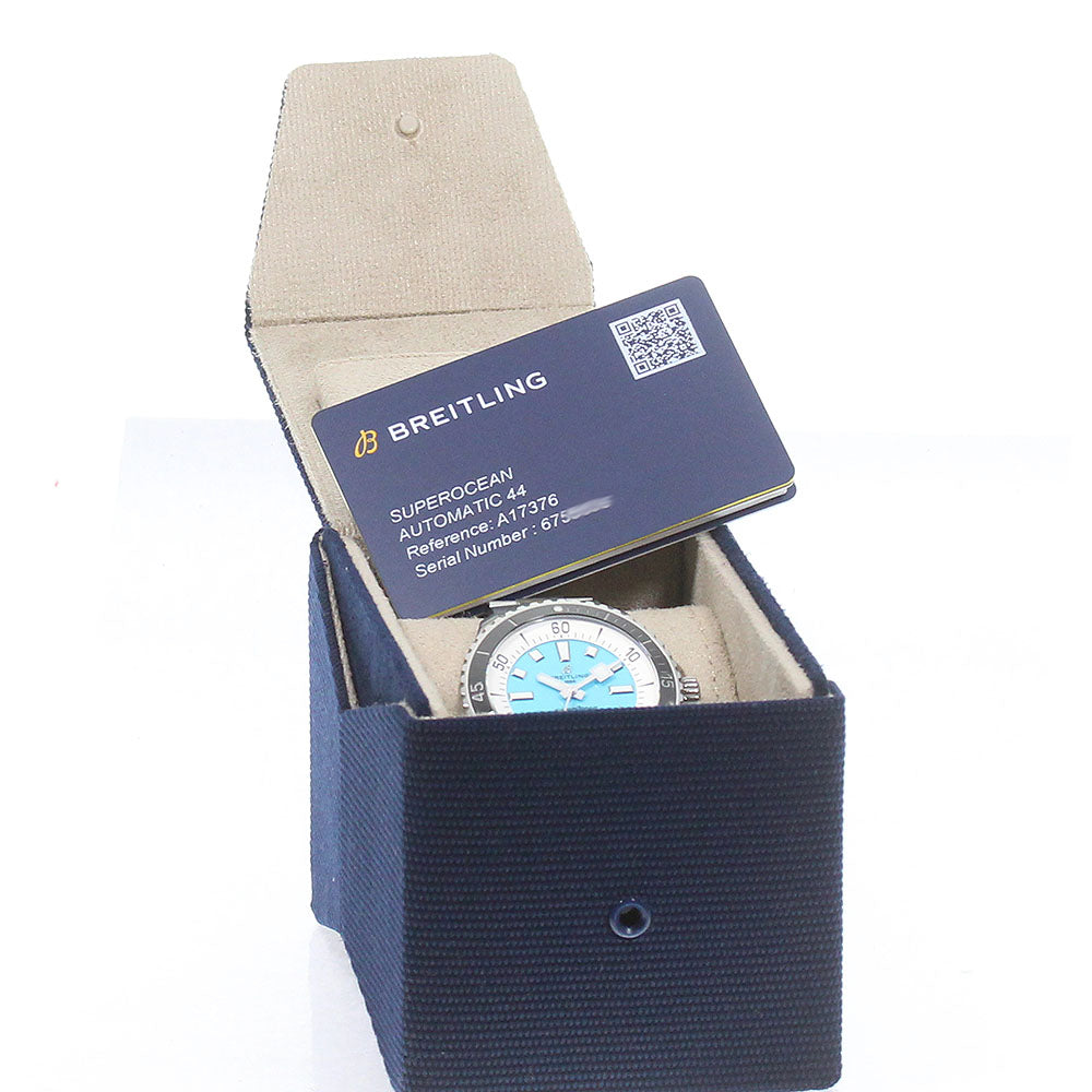 BREITLING Super Ocean Automatic 44 A17376 blue Dial Automatic Men's Watch_772813