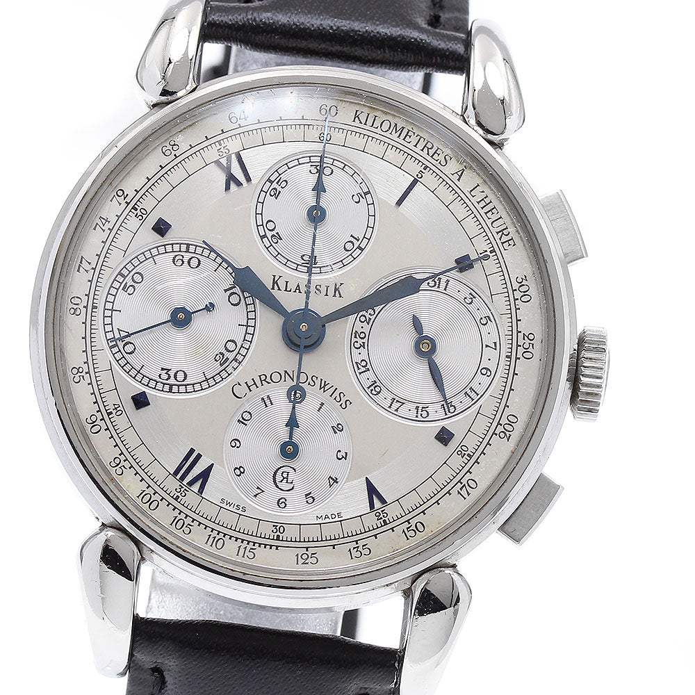Chronoswiss Klassik CH7443 Chronograph Silver Dial Automatic Men's Watch_772894