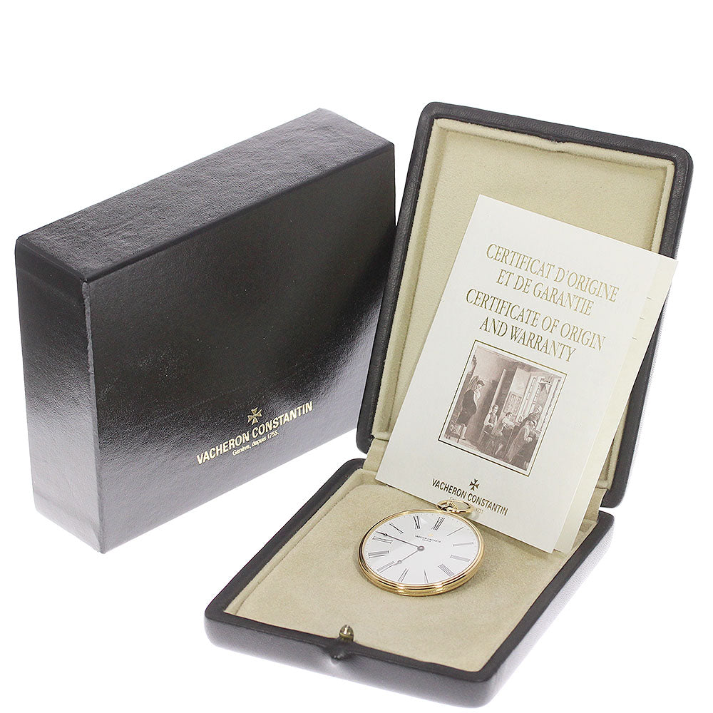 VACHERON CONSTANTIN 57110/000J 18K Pink Gold Hand Winding Men's Pocket_772989