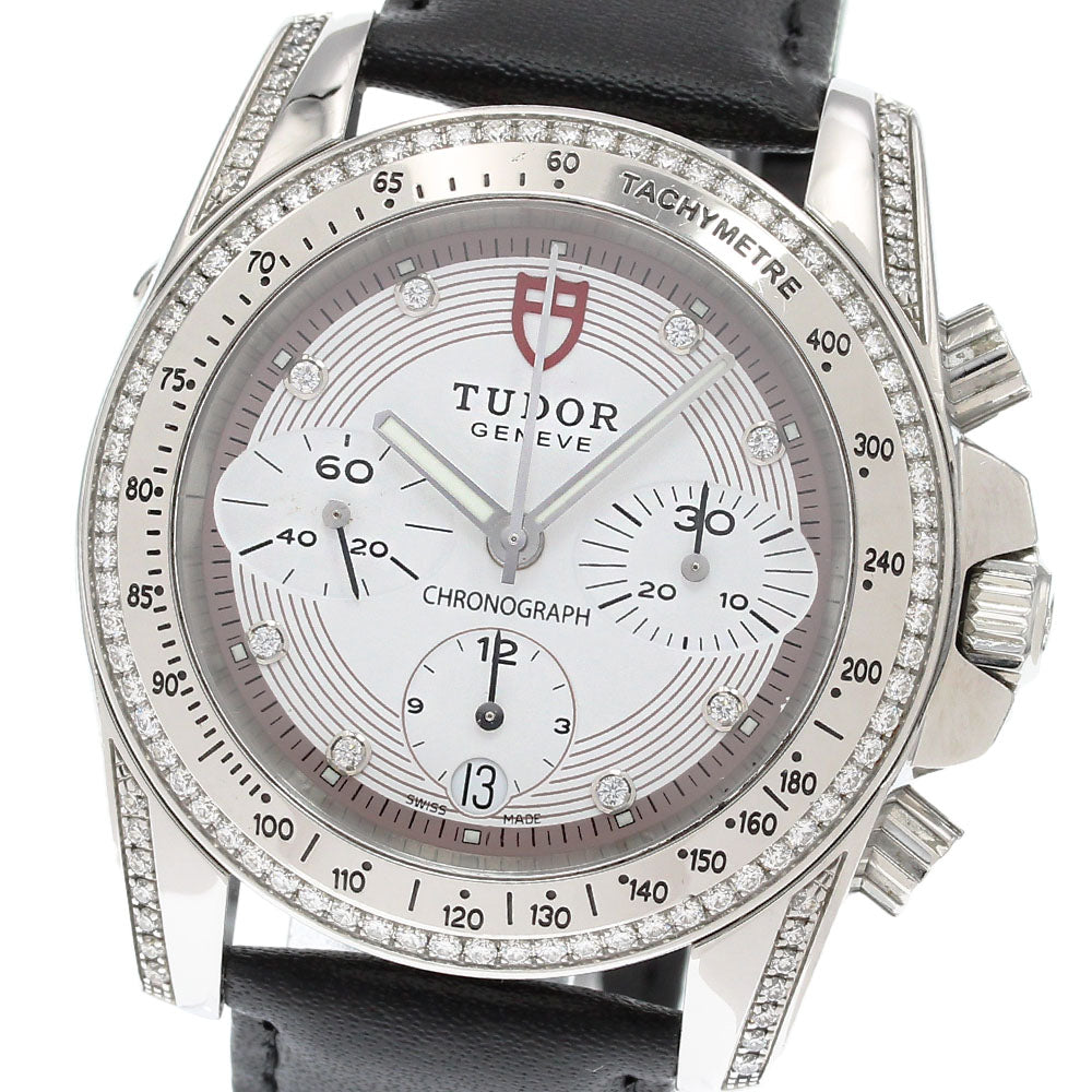 TUDOR Classic 20310 8P Lug Bezel Diamond Chronograph Automatic Boy's_773085