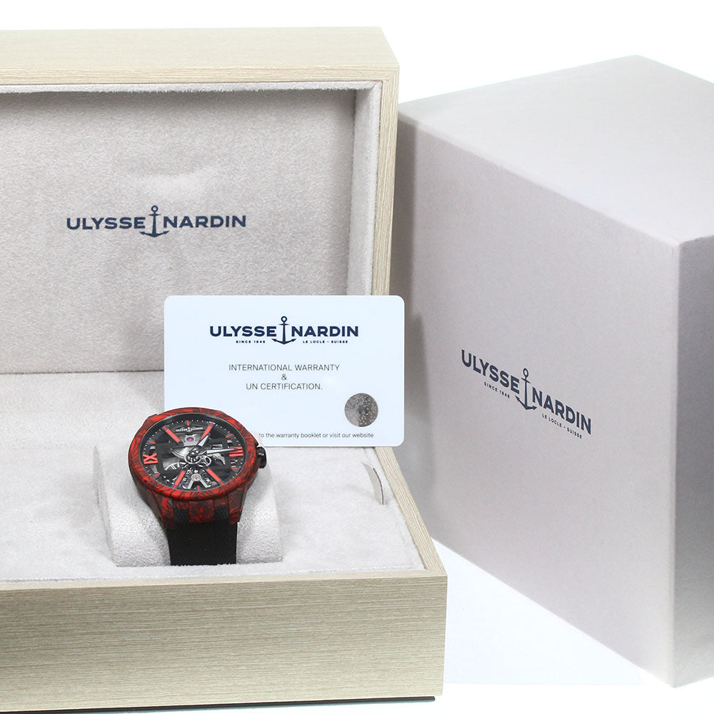 Ulysse Nardin NEW EXECUTIVE SKELETON X MAGMA 3713-260 Hand Winding Men's_773295