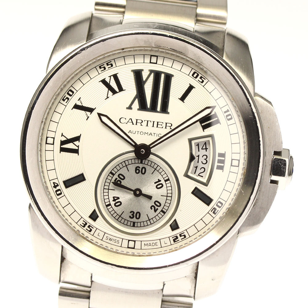 CARTIER Calibur de Cartier W7100015 Date Automatic Men's Watch_773605