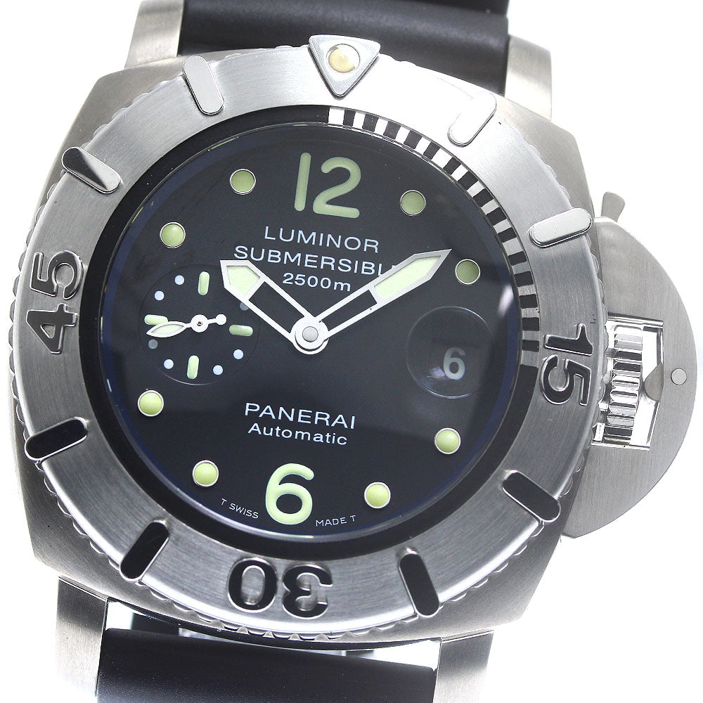 PANERAI Luminor Submersible 2500 PAM00285 Black Dial Automatic Men's_773618