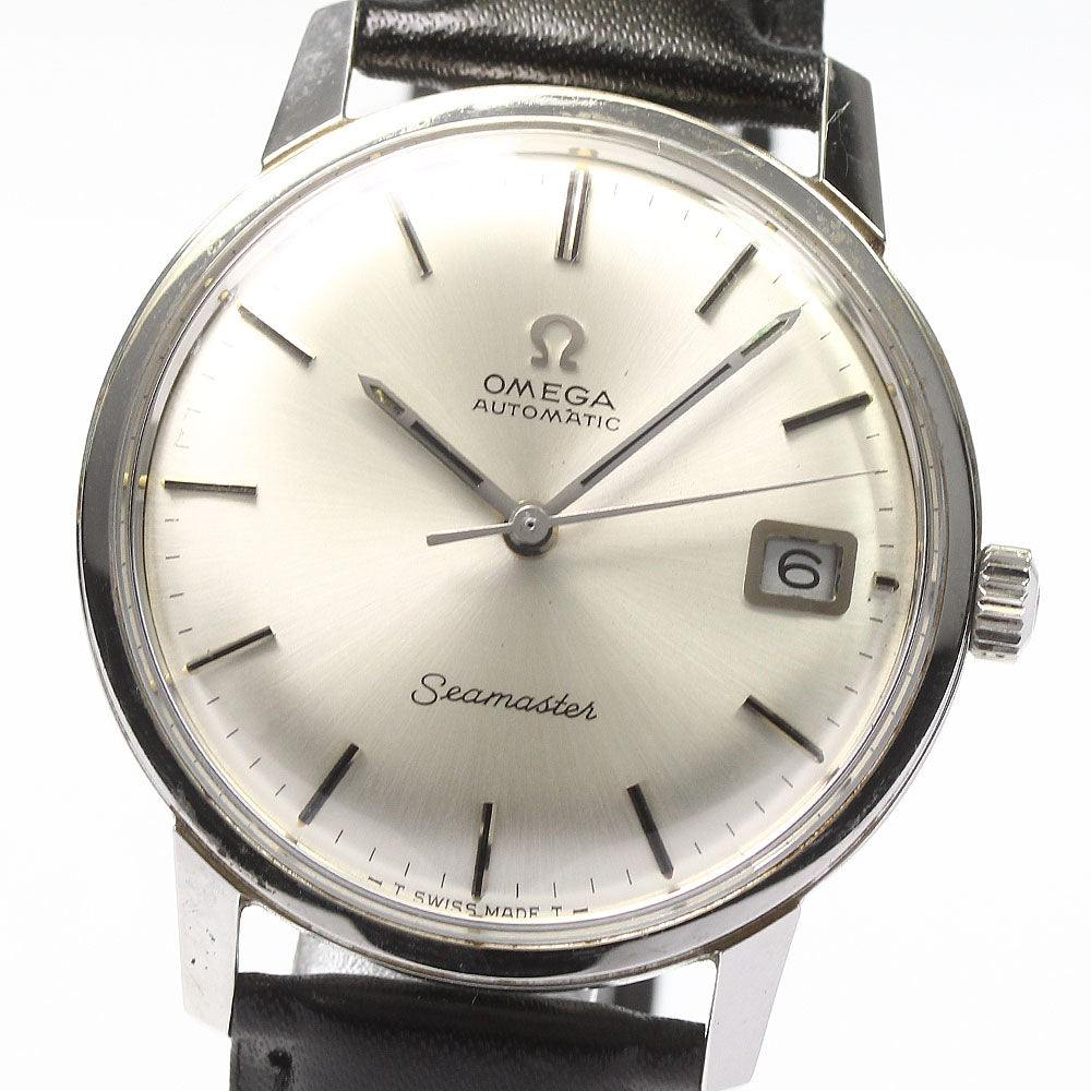 OMEGA Seamaster Date Silver Dial Automatic Men's Watch_774087